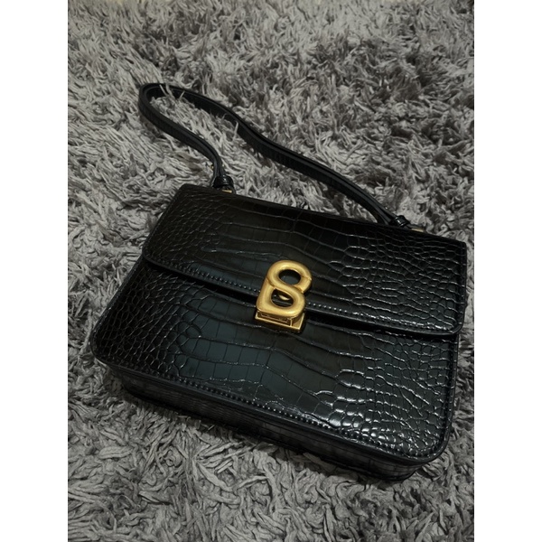 Audrey bag Black buttonscarves