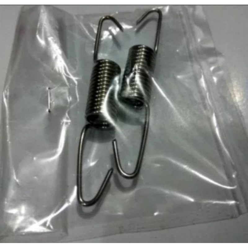 knalpot racing per knalpot per leher knalpot isi dua biji 2 pcs universal.bisa di tarik jadi panjang