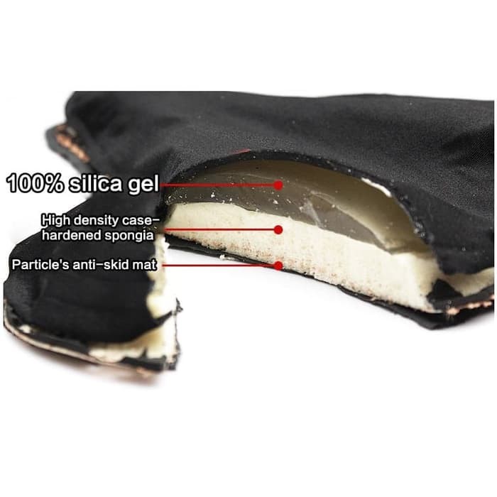 CoolChange Cover Jok Sepeda Silica Gel Cushion 10001 - Black