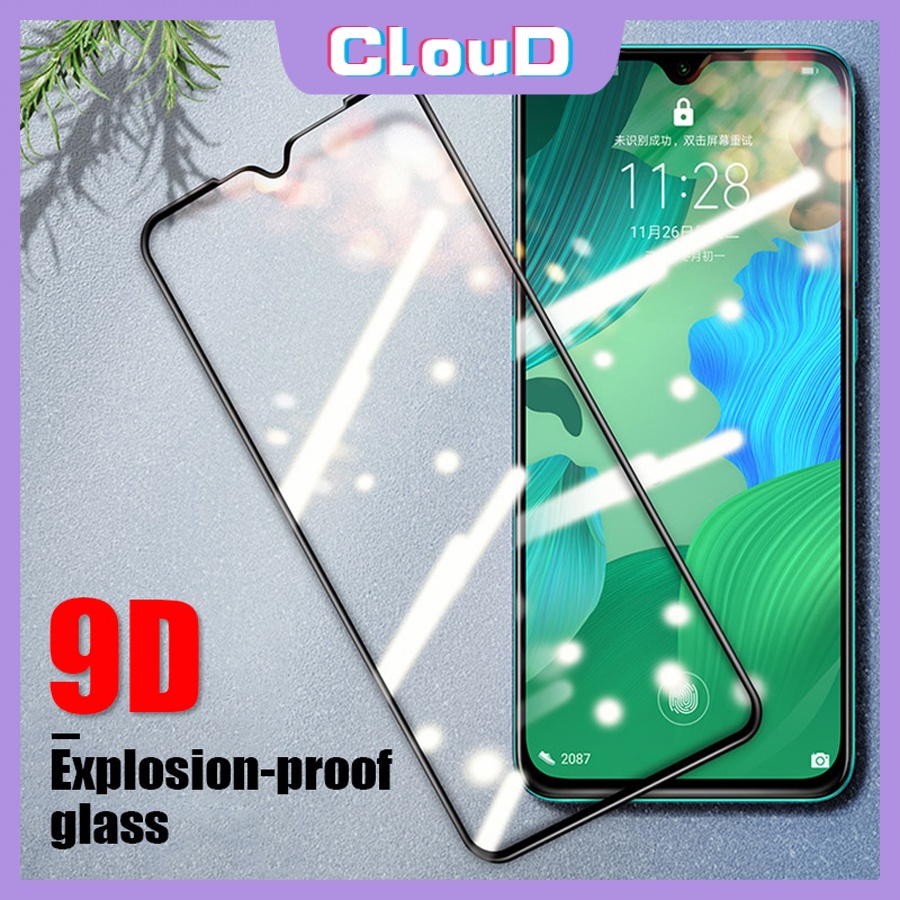 Pelindung Layar Tempered Glass 9D Untuk Infinix S5 Hot 9 10 8 Play 10t 10s 10Lite Smart 3 Plus 4 5 6 Note 8 10 Pro 7Lite