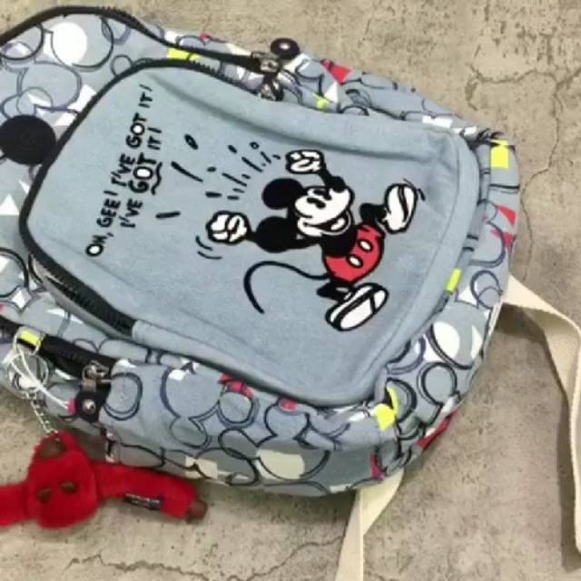 Tas Ransel Kipling Mickey mouse Seoul go small original