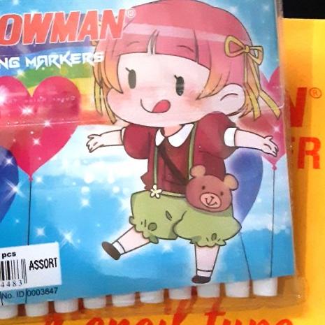 

♫ snowman marker Pw-12A harga lusinan ✾