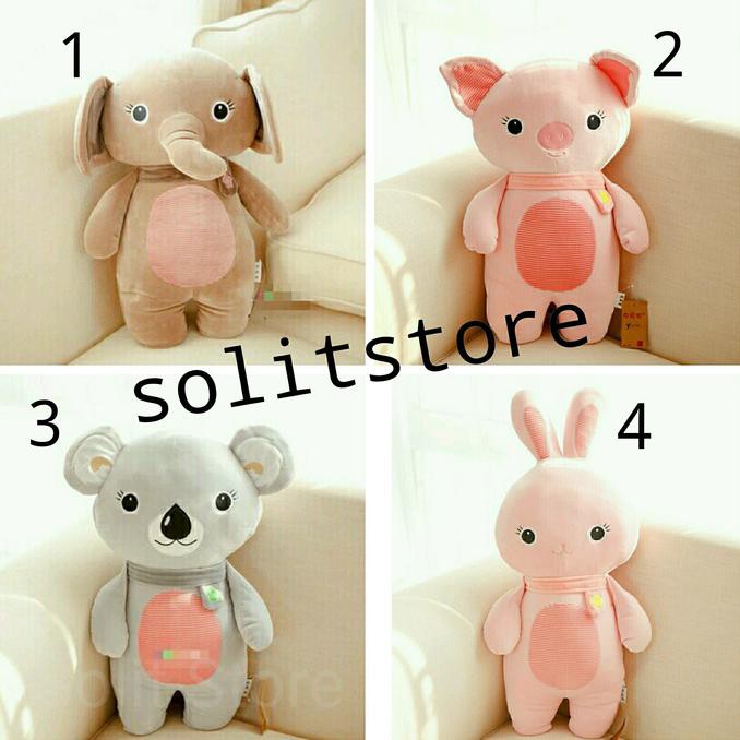 Import Boneka Anak Soft Doll Elephant Pig Koala Rabbit , Bantal