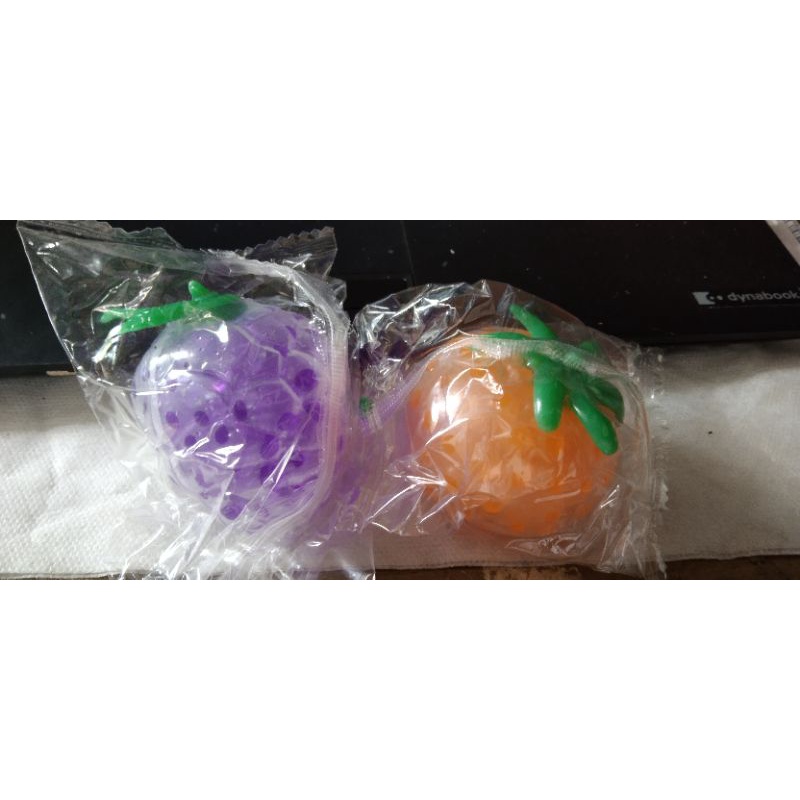 Mainan Squishy Anti Stress ball Tomat,Jeruk, Spiderman &amp; Angry brid