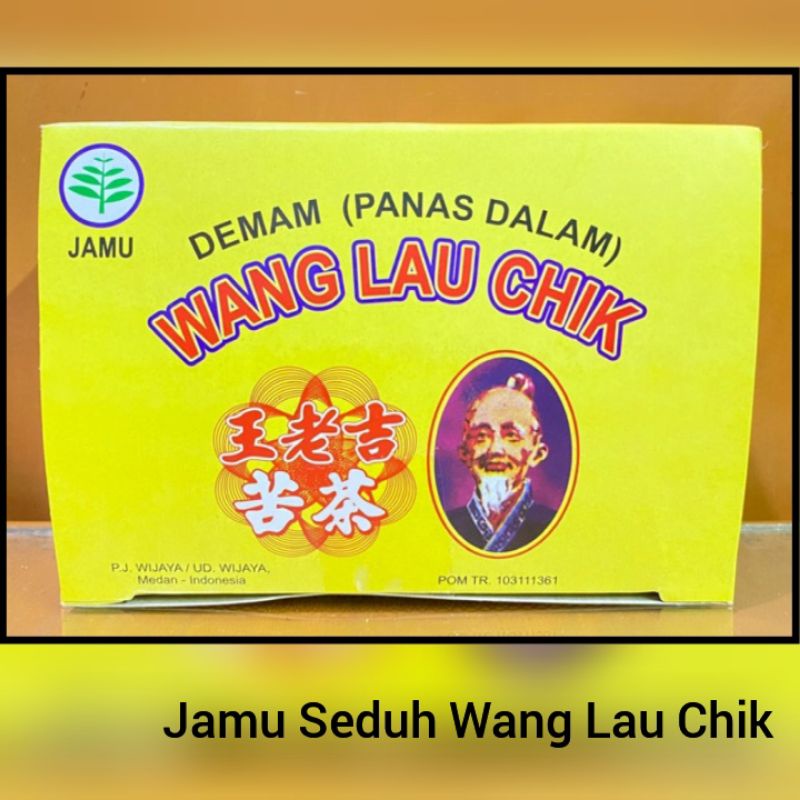 

Jamu Seduh WANG LAU CHIK(isi 10bag) Untuk Demam dan Panas Dalam