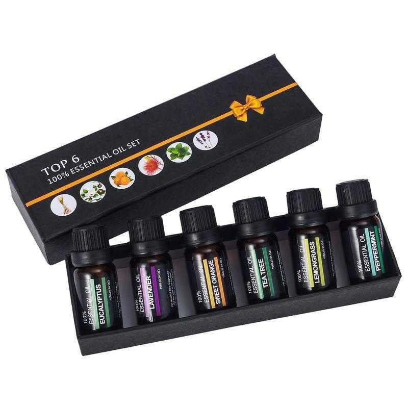 Firstsun Set Essential Oils Minyak Aromatherapy 10ml 6PCS