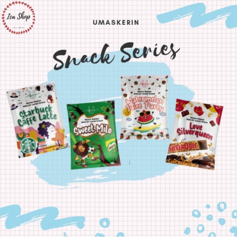 UMASKERIN SNACK SERIES MASKER ORGANIK