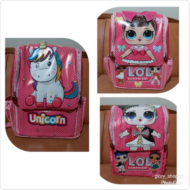 Tas vakum jepang/tas anak LOL/tas anak TK/tas sekolah anak/ransel anak jepang/tas ransel/tas gendong