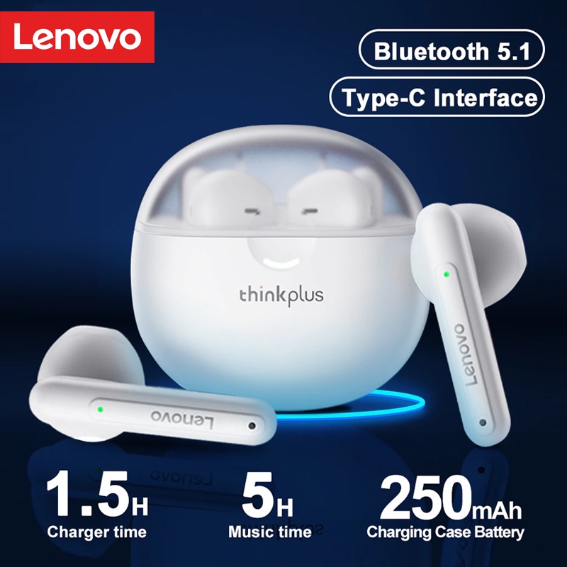 Thinkplus Lenovo LP1 PRO TRUE WIRELESS BLUETOOTH EARBUDS TWS/Tahan air