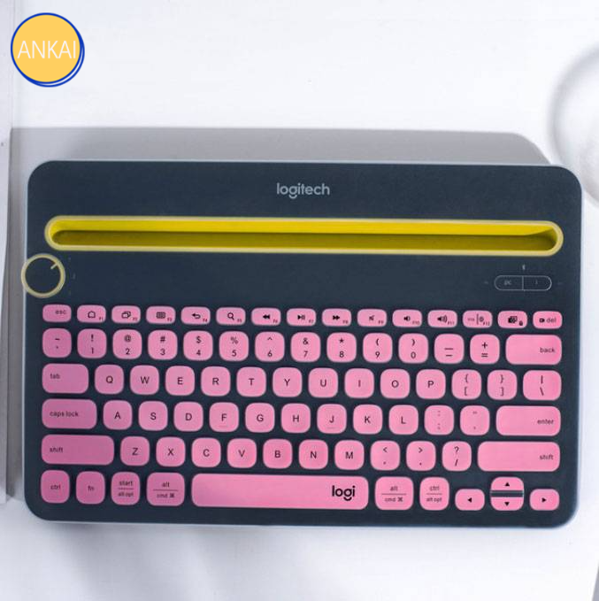 Ankai Logitech K380 K480 Cover Pelindung Keyboard Wireless Bluetooth Bahan Silikon Anti Air