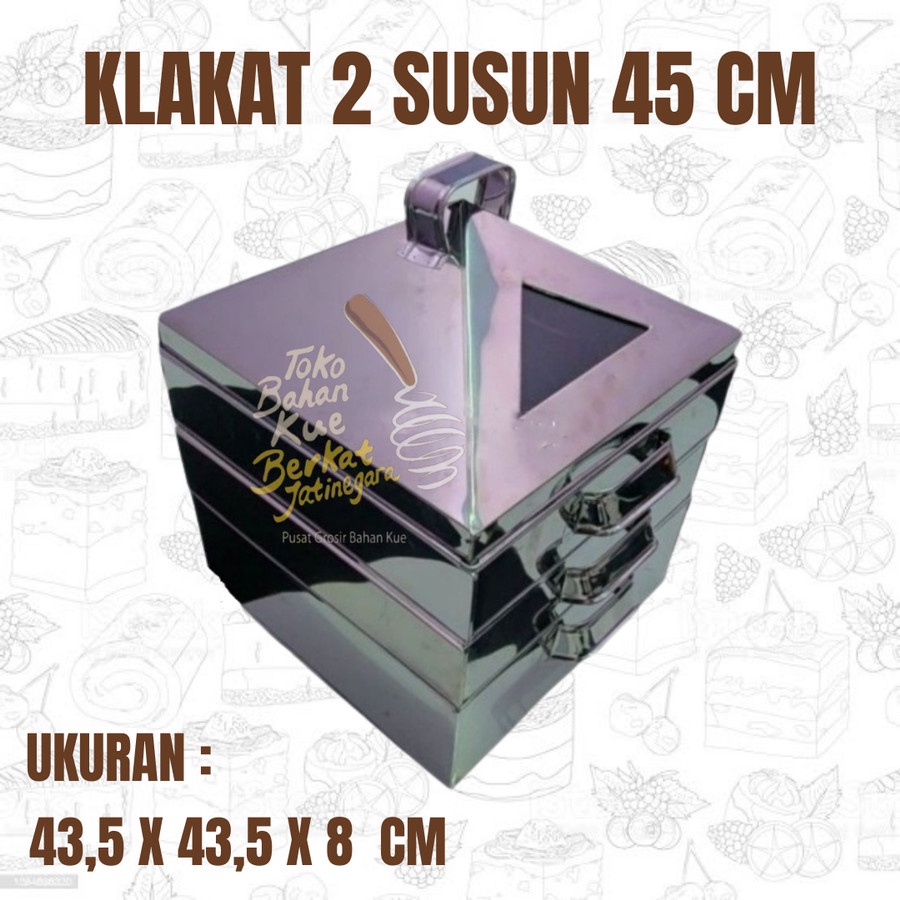 LOYANG KLAKAT 2 SUSUN / KUKUSAN KUE