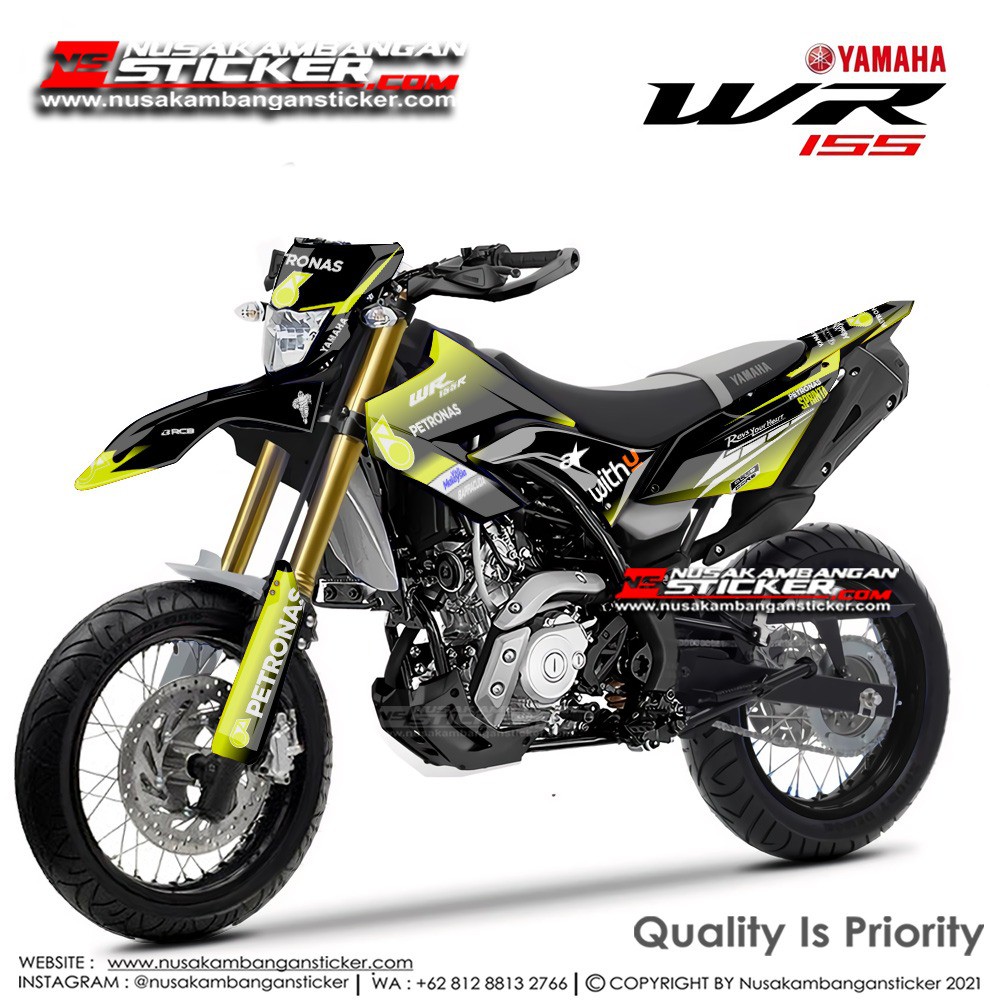 

Stiker WR 155R Petronas Kuning