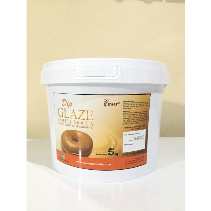 

Elmer Dip Glaze Coffee Mocca 5kg / Elmer Mocca 5 kg