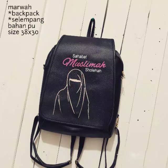 RAJA( COD )Ransel SAHABAT Muslimah Sholehah/ NiQab Sahabat