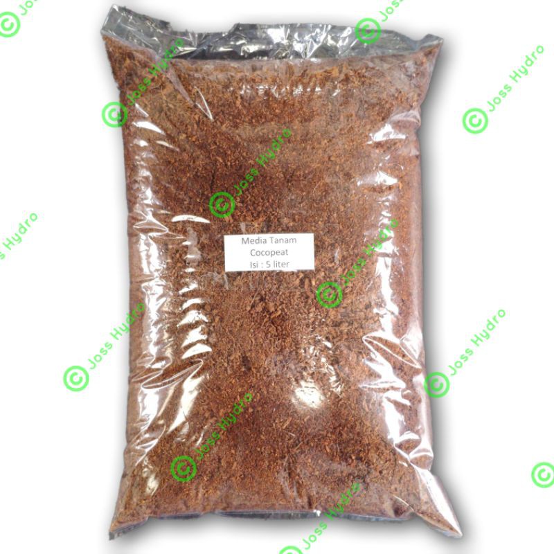Cocopeat media tanam Hidroponik 5 liter