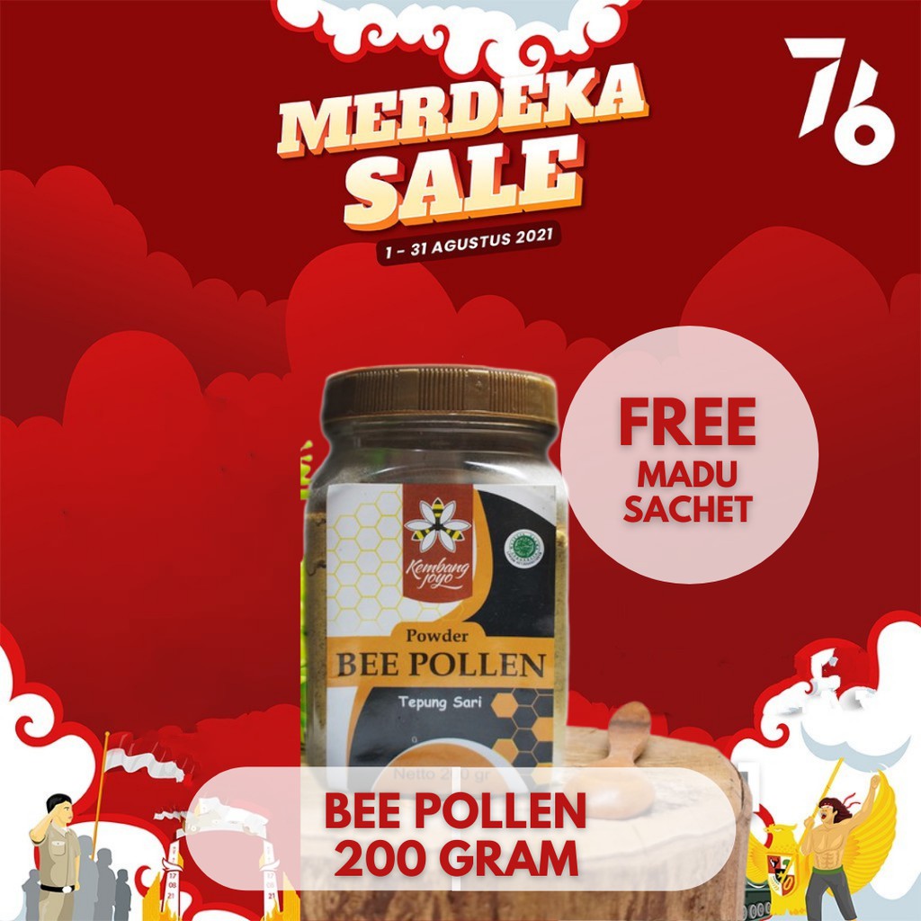 

Bee Pollen 200g - Madu Asli Kembang Joyo