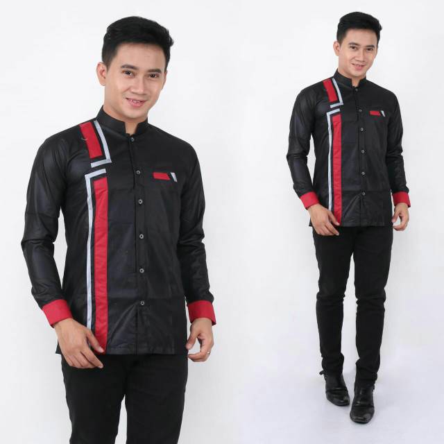 Baju Koko Bin Ahmad new arrival elegan GRATIS peci rajut