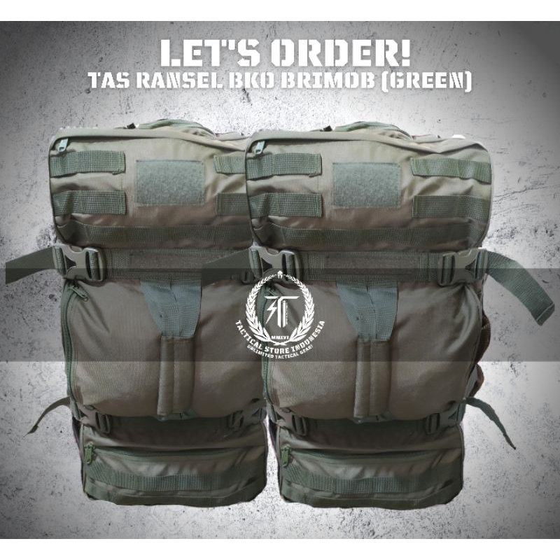 Tas Ransel Tactical Green