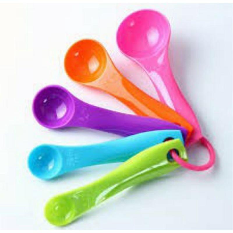 SENDOK TAKAR SET ISI 5 UKURAN / MEASURING SPOON MURAH