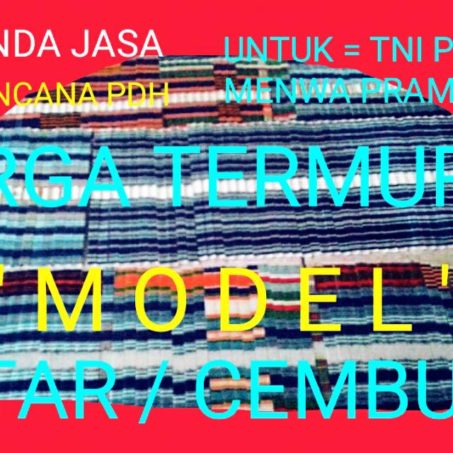 

PITA TANDA JASA PDH "DATAR/CEMBUNG/PRISMA