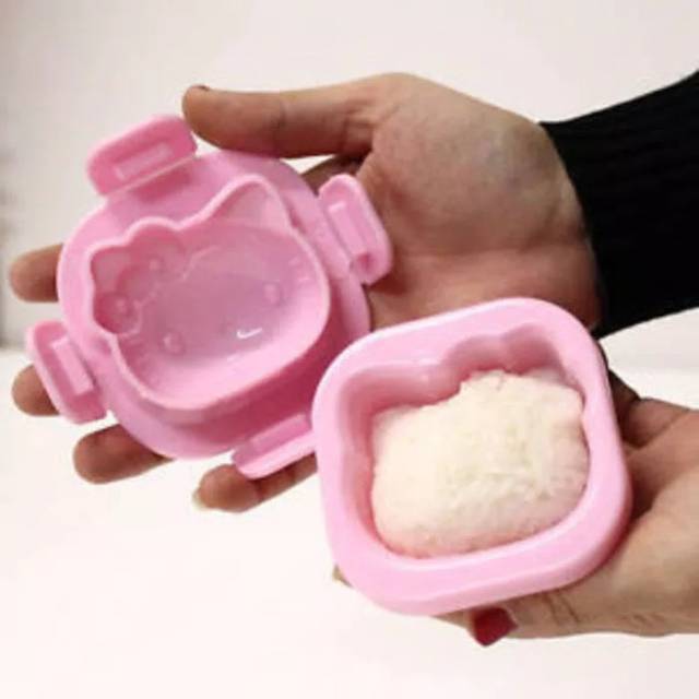 Cetakan nasi telur rice egg mold hello kitty cetakan bento kitty