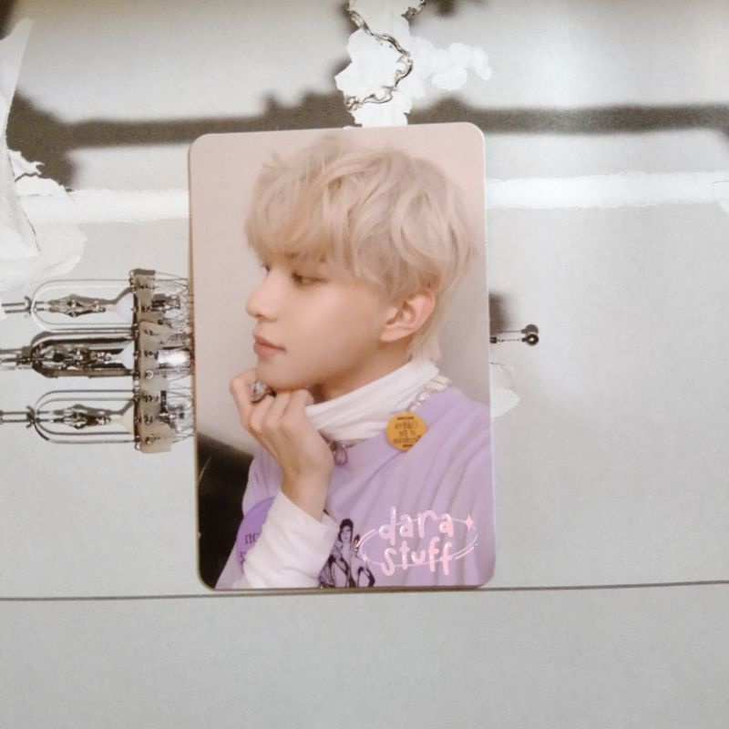 photocard jungwoo sticker sticky ver official