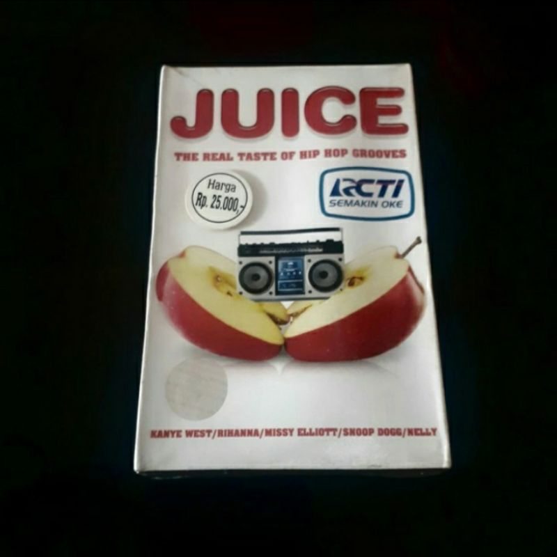 Kaset Segel JUICE - Kanye West Missy Elliot Outkast Rihanna 50 Cent