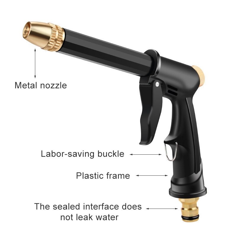 KSV1 Bear Force Semprotan Air Steam Cuci Mobil High Pressure Water Jet Gun 888 L001 - Black BUY