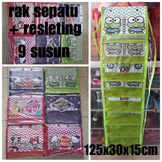 Rak sepatu gantung retsleting HSO rak sepatu unik rak Rak sepatu gantung retsleting HSO rak sepatu unik rak