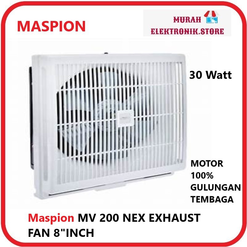 Maspion MV 200 NEX EXHAUST FAN 8&quot; Kipas Hexos