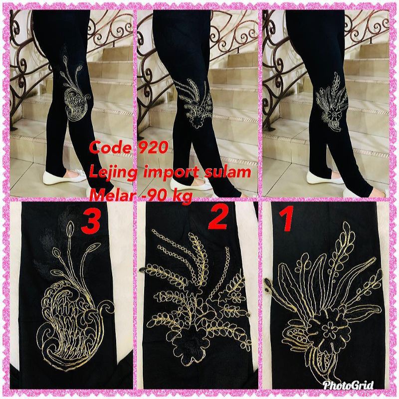 NEW LEGGING SULAM GOLD IMPORT / LEGGING MURAH / LEGGING IMPORT MURAH