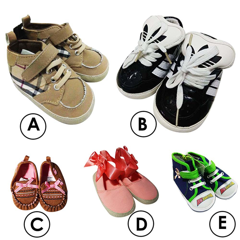 Sepatu Bayi Lucu Size 3-12M Baby shoes Boy Girl Sepatu Bayi prewalker