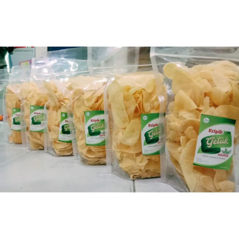 

Keripik Getuk Sitella gurih dan renyah