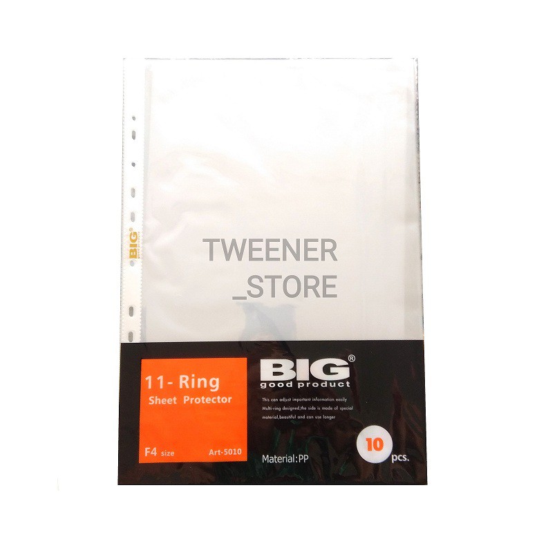 

BIG Sheet Protector F4 11-Ring
