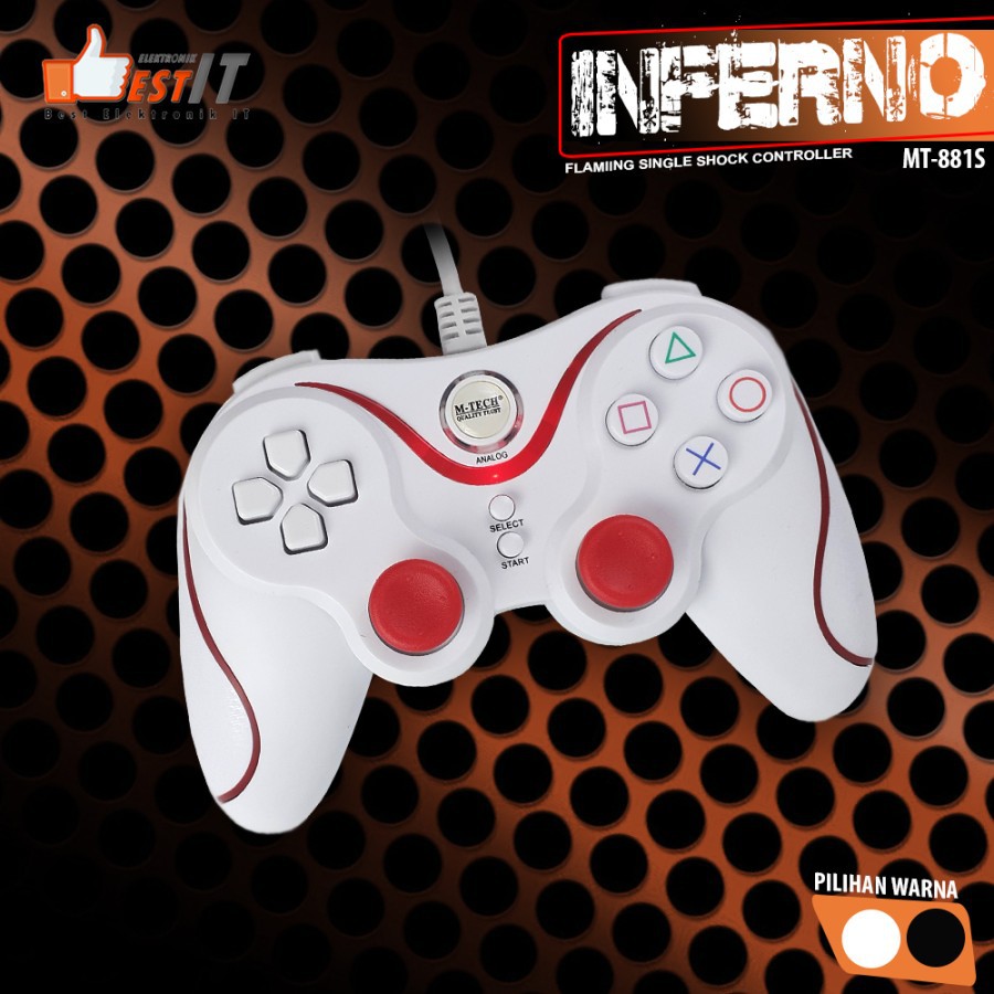 Stick Gamepad PC Joystick - GAMEPAD SINGLE Inferno