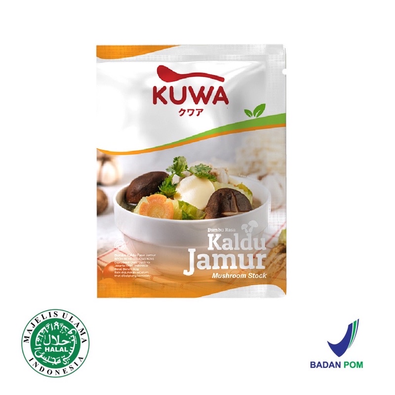 

KUWA Bumbu Kaldu Ayam & kaldu jamur 80gr