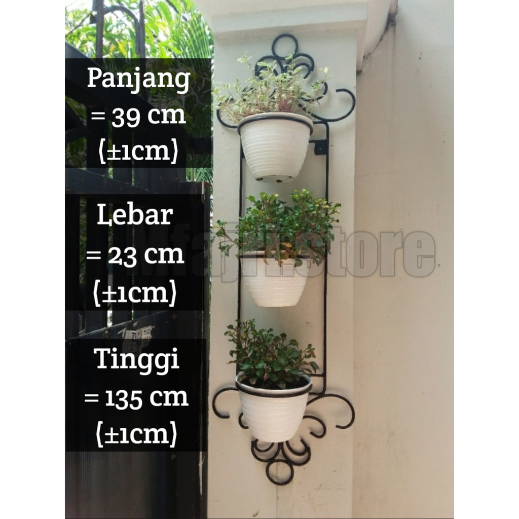 RAK POT DINDING RAK BUNGA DINDING RAK BUNGA MINIMALIS