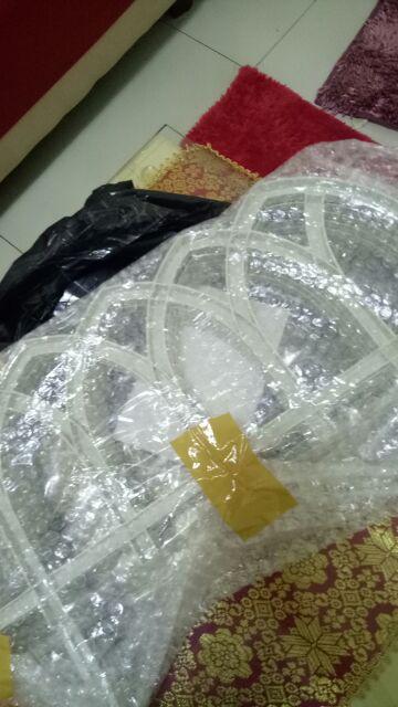 Pagar Plastik Shabby Mini Oval Isi 5