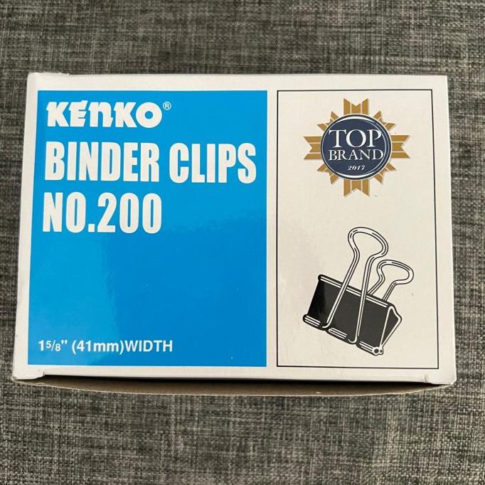 

BINDER CLIP JOYKO NO 200 260 SATUAN KLIP KERTAS PENJEPIT KERTAS BINDER
