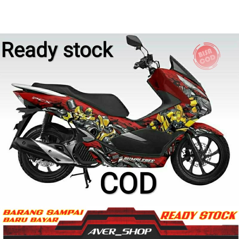 Decal pcx 150 full body Striping motor pcx variasi sticker motor stiker pcx 150 full body variasi