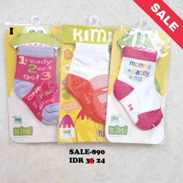 SALE Kaos Kaki Anak (kode: 890)