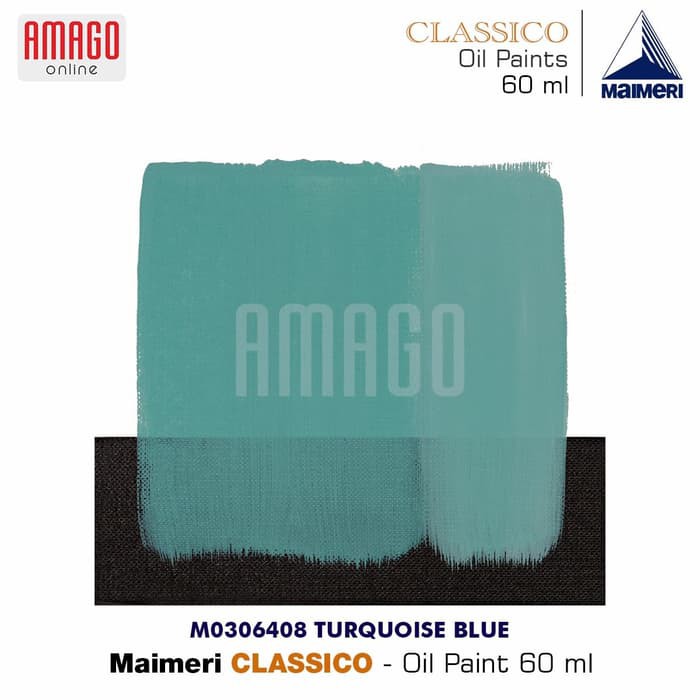 MAIMERI CLASSICO - OIL PAINT - TURQUOISE BLUE - 60ML - M0306408