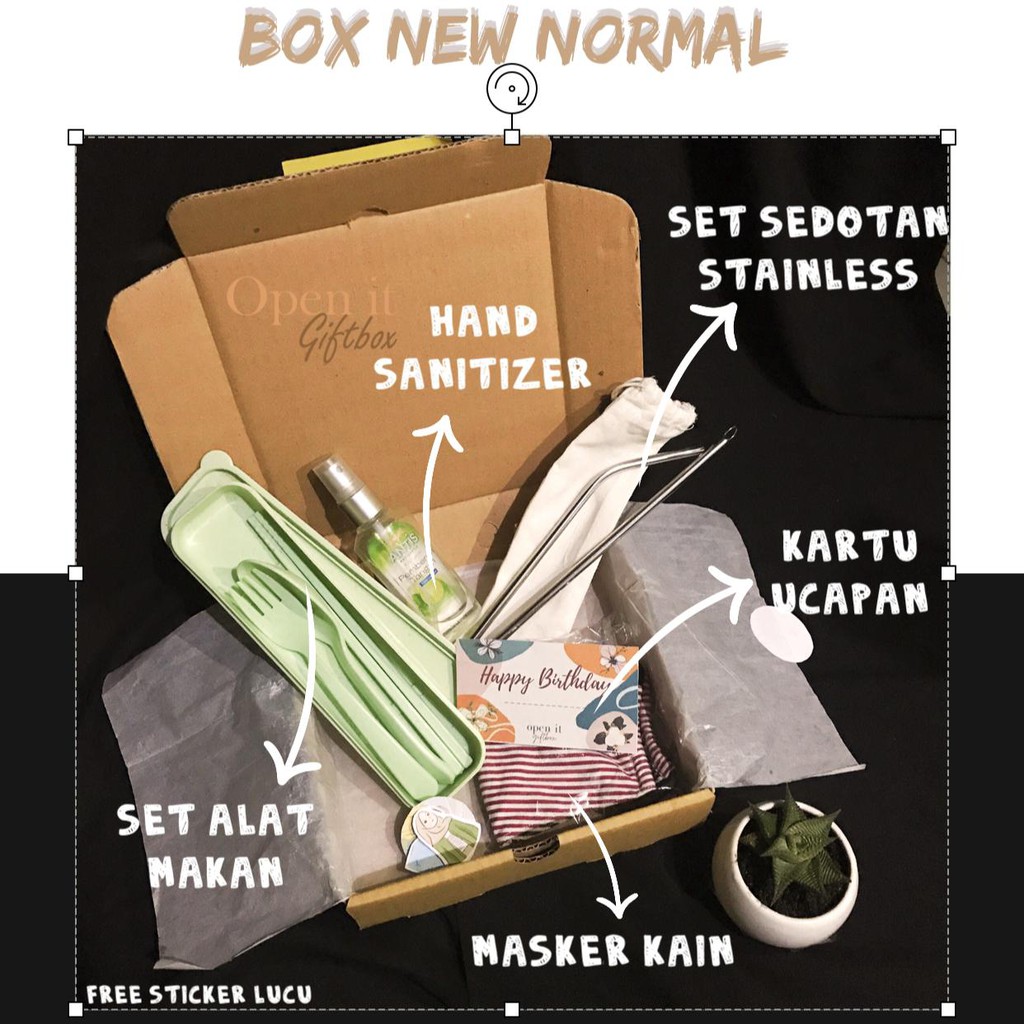 

BOX NEW NORMAL by OPEN IT (baca deskripsi)