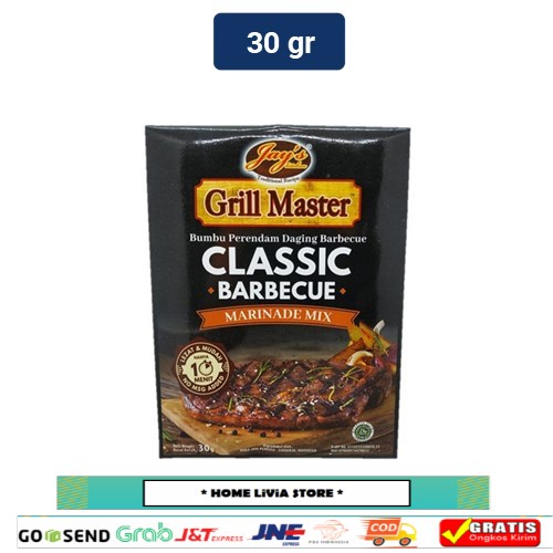 

Jay'S Grill Master Classic Barbeque Marinade Mix 30gr