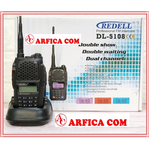 JUAL HT REDELL DL5108 DL-5108 DL 5108 DUALBAND ORIGINAL RESMI