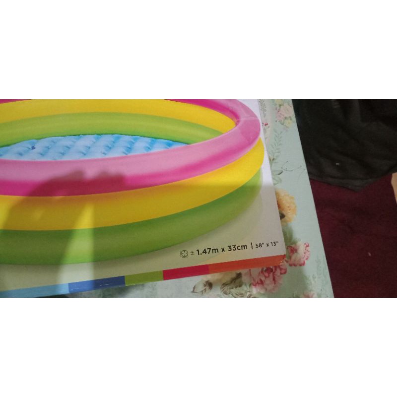 PRELOVED KOLAM RENANG INTEX 147 x 33