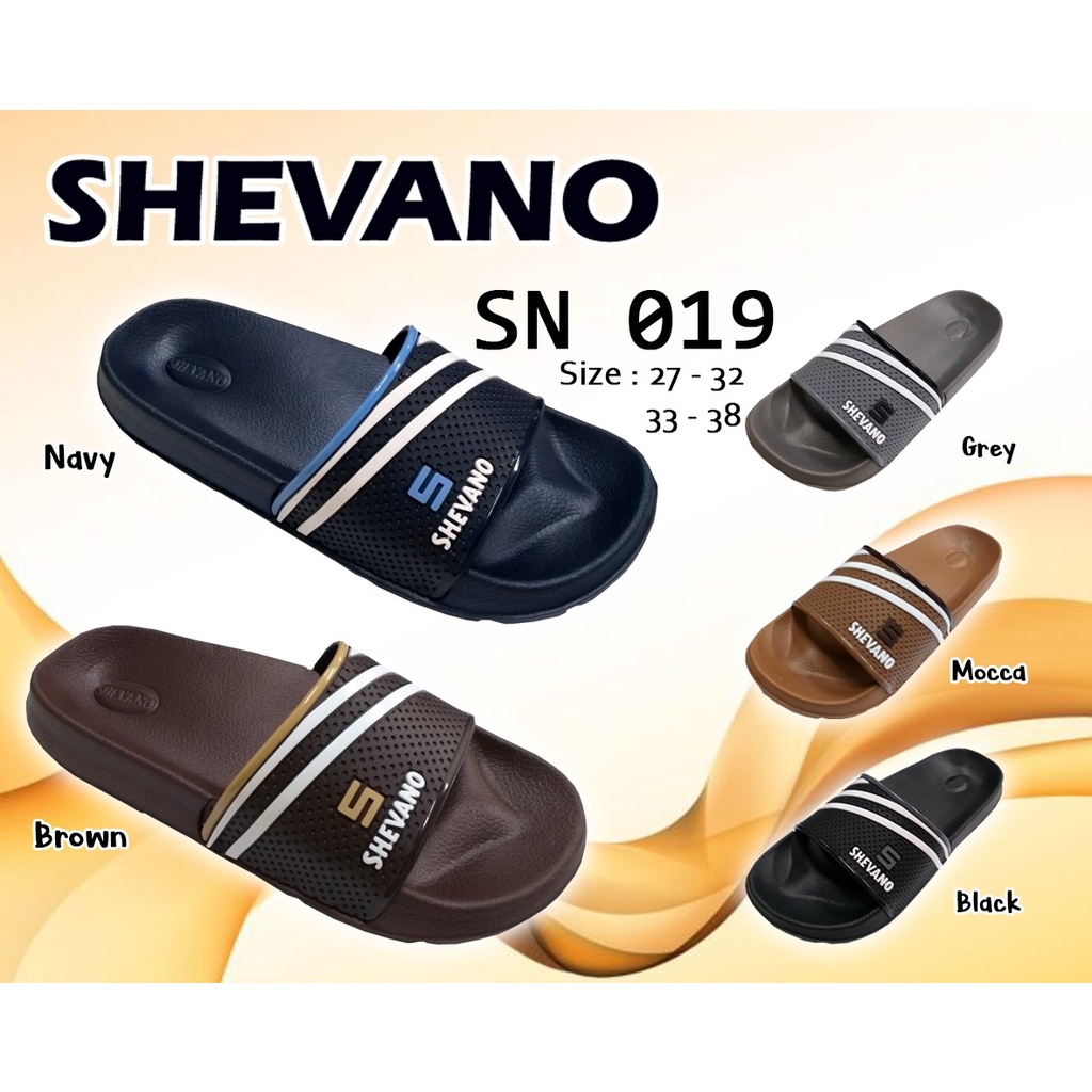Sandal Slop Anak Cowok Karet Shevano 019