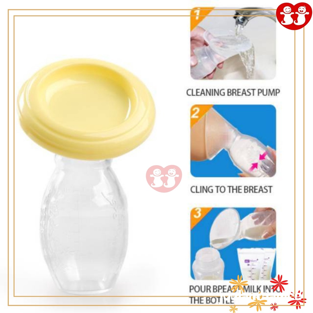 Pompa ASI Manual Silikon/Breast Pump Silicone