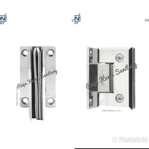 Shower Hinge DEKSON SH 5301 (GW) PSS/Engsel Kaca ke Tembok