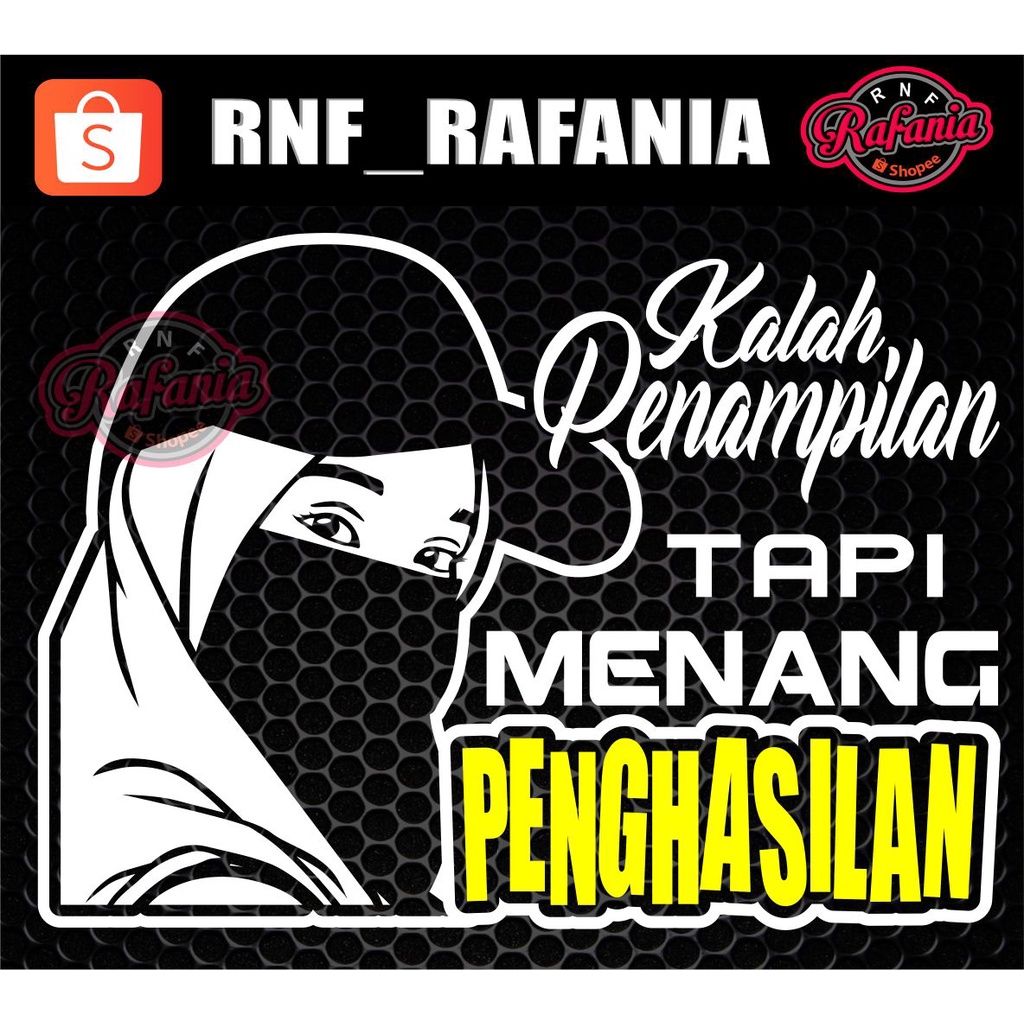 CUTTING STICKER KACA PINTU MOBIL KALAH PENAMPILAN TAPI MENANG PENGHASILAN